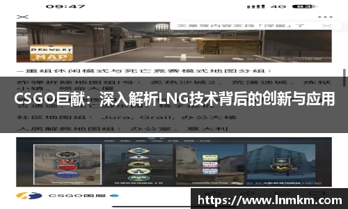 CSGO巨献：深入解析LNG技术背后的创新与应用
